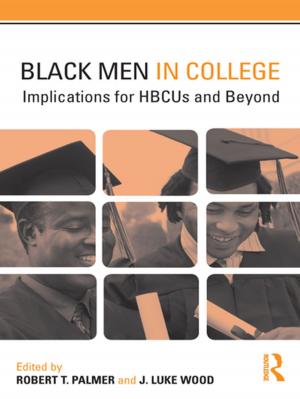 Cover of the book Black Men in College by John W. Welch