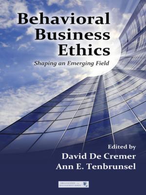 Cover of the book Behavioral Business Ethics by Rosemary Shirley