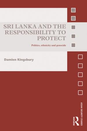 Book cover of Sri Lanka and the Responsibility to Protect