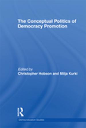 Cover of the book The Conceptual Politics of Democracy Promotion by deb hoag