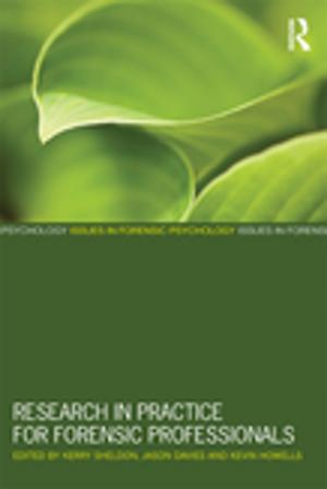 Cover of the book Research in Practice for Forensic Professionals by Paul Ward