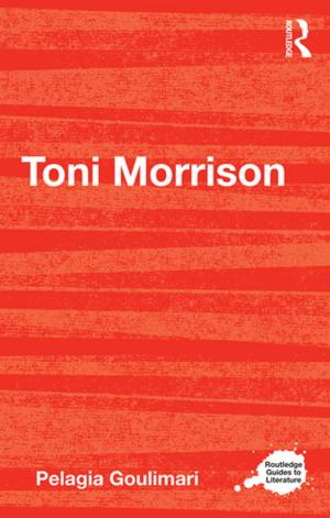 Cover of the book Toni Morrison by Lejla Voloder, Liudmila Kirpitchenko