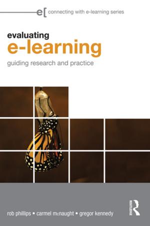 Cover of the book Evaluating e-Learning by Inger Jensen, John Damm Scheuer