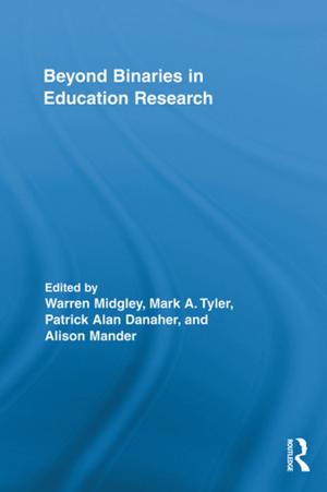 Cover of the book Beyond Binaries in Education Research by James DeFilippis