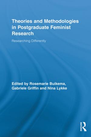 Cover of the book Theories and Methodologies in Postgraduate Feminist Research by Kristi Lane