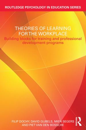 Cover of Theories of Learning for the Workplace
