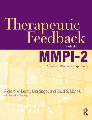 Cover of the book Therapeutic Feedback with the MMPI-2 by Markman Ellis