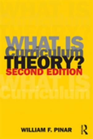 Cover of the book What Is Curriculum Theory? by Ilan Alon, Eugene Jaffe, Christiane Prange, Donata Vianelli