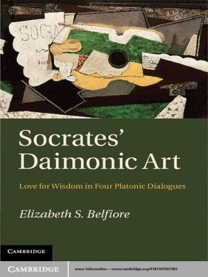 Cover of the book Socrates' Daimonic Art by Merim Bilalić