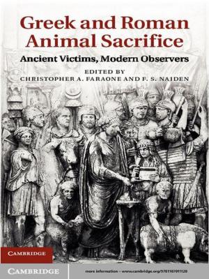 Cover of the book Greek and Roman Animal Sacrifice by Antonio Sagona