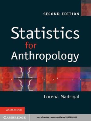 Cover of the book Statistics for Anthropology by Dulce Manzano