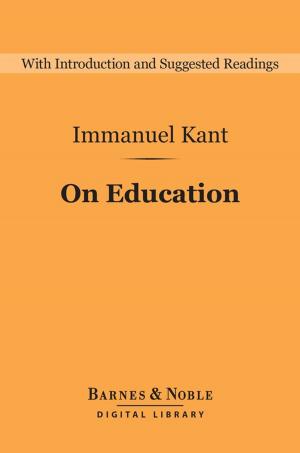 Book cover of On Education (Barnes & Noble Digital Library)