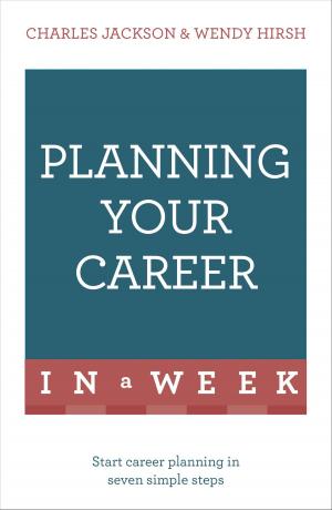Book cover of Planning Your Career In A Week