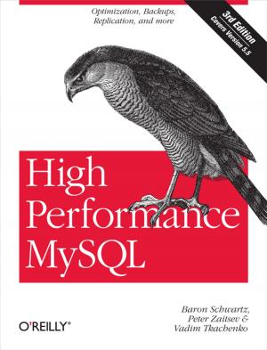 Cover of the book High Performance MySQL by David Pogue