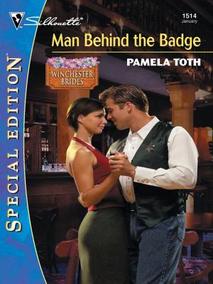 Book cover of MAN BEHIND THE BADGE