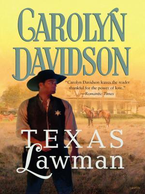 Cover of the book Texas Lawman by Melanie Milburne