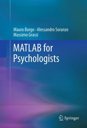 Book cover of MATLAB for Psychologists
