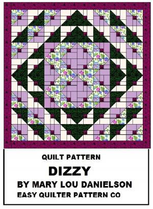 Cover of Quilt pattern: Dizzy