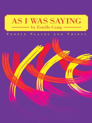Book cover of As I Was Saying