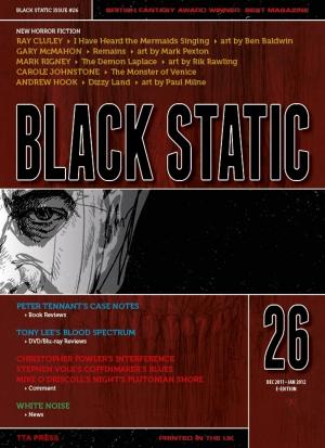 Book cover of Black Static #26 Horror Magazine
