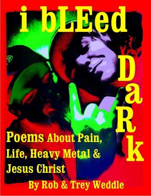 Cover of the book i bLEed DaRk: Poems About Pain, Life, Heavy Metal and Jesus Christ by Leigh Hay