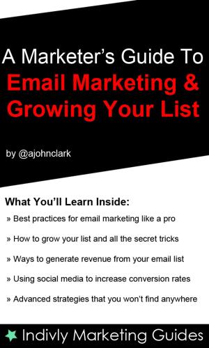 Book cover of Marketers Guide To Email Marketing and Growing Your Email List