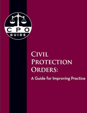 Book cover of Civil Protection Orders: A Guide for Improving Practice