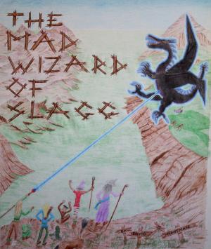 Book cover of The Mad Wizard of Slagg