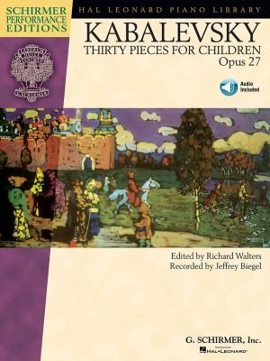 Cover of the book Dmitri Kabalevsky - Thirty Pieces for Children, Op. 27 (Songbook) by Wolfgang Amadeus Mozart
