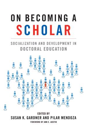 Cover of the book On Becoming a Scholar by Eddie Moore Jr., Art Munin, Marguerite W. Penick-Parks, Joey Iazzetto