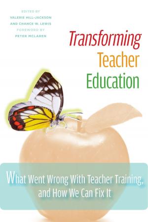 Cover of the book Transforming Teacher Education by Anthony Weston