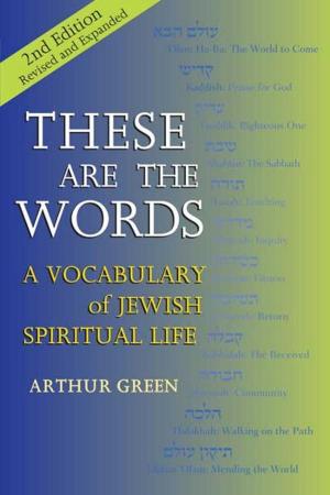 Book cover of These Are the Words, 2nd Edition: A Vocabulary of Jewish Spiritual Life