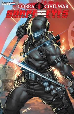 Book cover of G.I Joe: Cobra Civil War - Snake Eyes Vol. 1