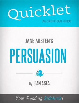 Book cover of Quicklet on Jane Austen's Persuasion (CliffsNotes-like Book Summary)