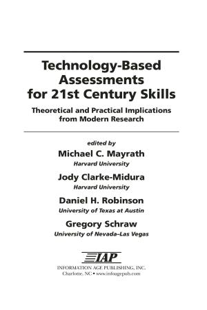 Cover of the book TechnologyBased Assessments for 21st Century Skills by G. Ofiesh, W. Meierhenry
