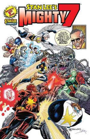 Cover of the book Stan Lee's Mighty 7 #1 by Alex Simmons, Fernando Ruiz, Jim Amash, Jack Morelli, Glenn Whitmore
