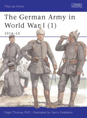 Book cover of The German Army in World War I (1)