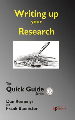 Book cover of Writing up your Research