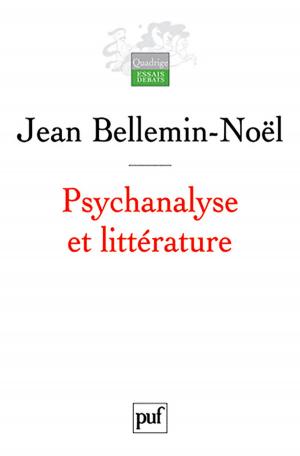 Cover of the book Psychanalyse et littérature by Lucien Sfez