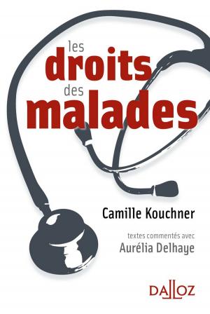 Cover of the book Les droits des malades by Louis Vogel