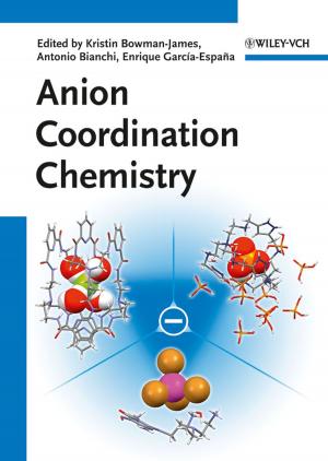 bigCover of the book Anion Coordination Chemistry by 