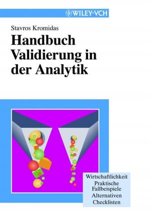 Cover of the book Handbuch Validierung in der Analytik by Gerhard Van de Venter, Michael McMillan, Jerald E. Pinto, Wendy L. Pirie