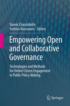 Cover of the book Empowering Open and Collaborative Governance by Andrei B. Koudriavtsev, Reginald F. Jameson, Wolfgang Linert