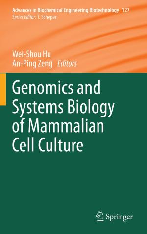Cover of the book Genomics and Systems Biology of Mammalian Cell Culture by MIchael Jagodzinski, Niklaus Friederich, Werner Müller