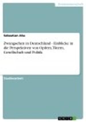 Cover of the book Zwangsehen in Deutschland - Einblicke in die Perspektiven von Opfern, Tätern, Gesellschaft und Politik by Simone Leisentritt