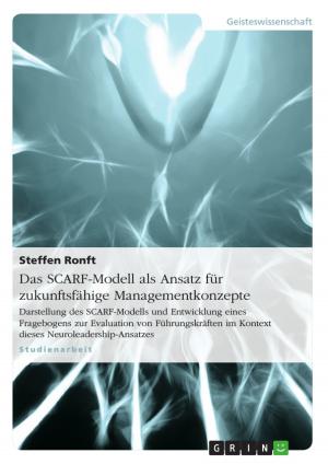 Cover of the book Das SCARF-Modell als Ansatz für zukunftsfähige Managementkonzepte by Hans-Jürgen Borchardt