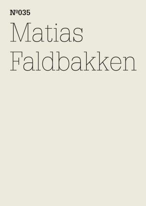 Cover of the book Matias Faldbakken by Durs Grünbein