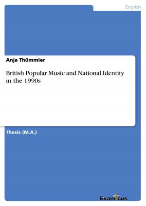 Cover of the book British Popular Music and National Identity in the 1990s by Marcel Gundlach