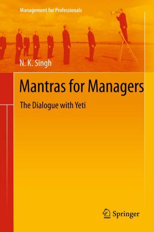 Cover of the book Mantras for Managers by P. Kuppusami, Rajendra Kumar Goyal, Santosh S. Hosmani