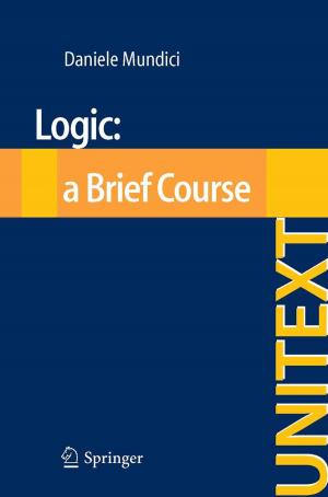 Cover of the book Logic: a Brief Course by Nicolò Barbero, Matteo Delfino, Carlo Palmisano, Gianfranco Zosi